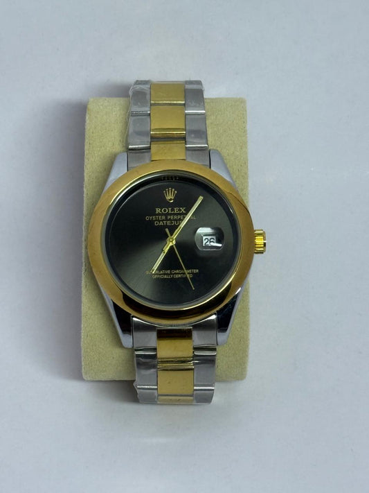 Rolex oystre classic watch(black Dial)