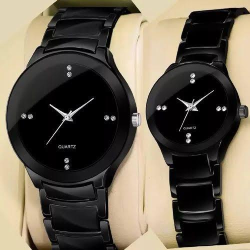Couple watch him & Her (balck combo)