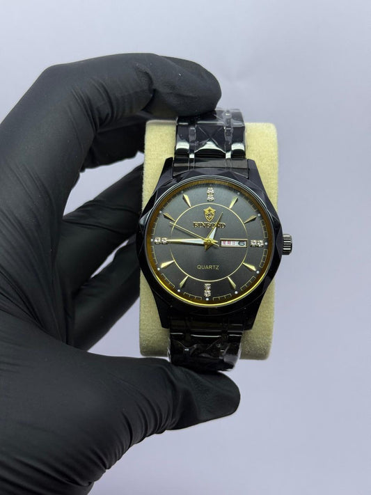 BinBond watch(black+golden dial)