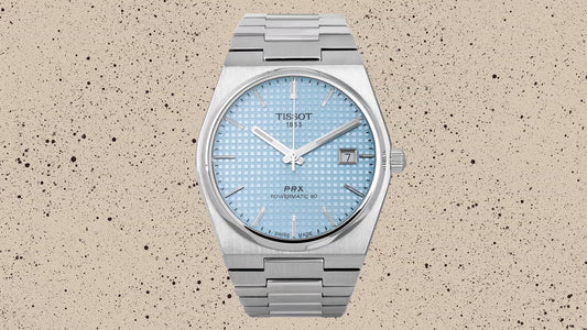 Tissot watch (sky blue Dial)